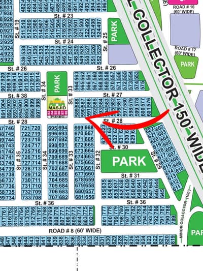 10 Marla Plot for Sale – DHA Bahawalpur, Sector F