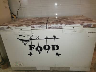 Waves Double Door Deep Freezer – Excellent Condition | Neat & Clean