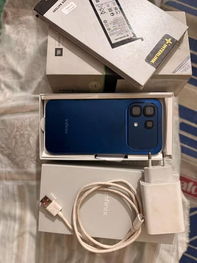 Infinix Note 60 Pro with box original charger with All 3 month used