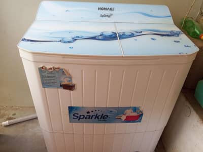 homage semi automatic washing machine
