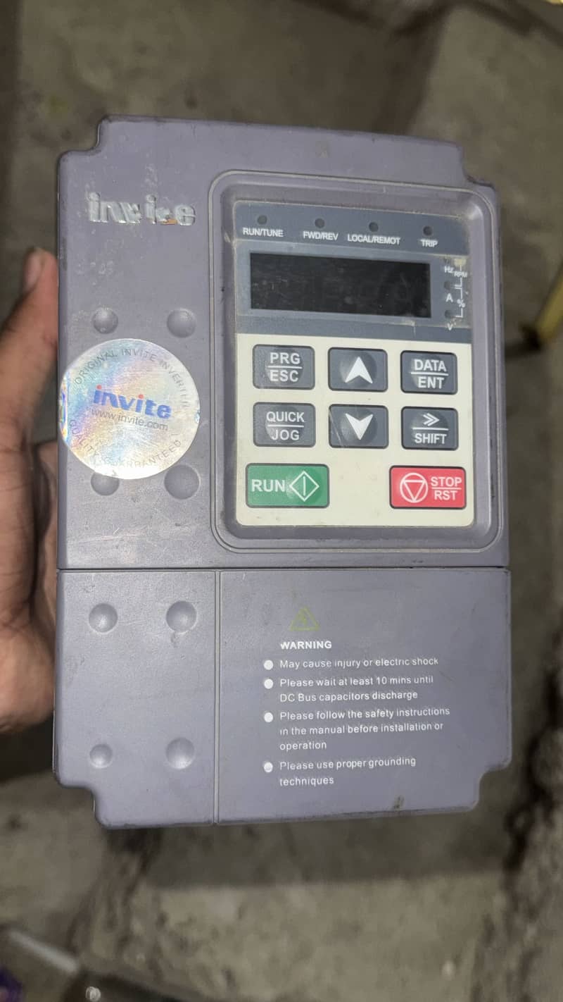 Invite Variable Frequency Drive 1