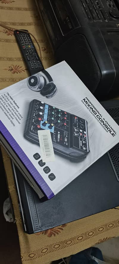 4 channel bluetooth mixer very less used
