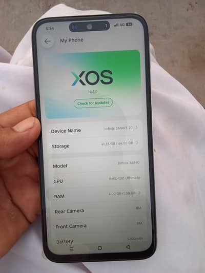 infinex smart 20 4+4/64