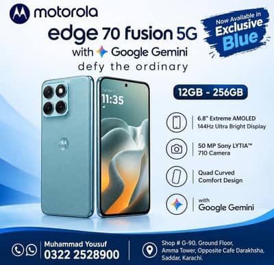 Moto G77 5G, Moto Edge 70 Fusion 5G