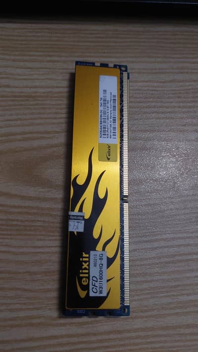 8GB DDR3 1600MHZ Speed with Heat Sink