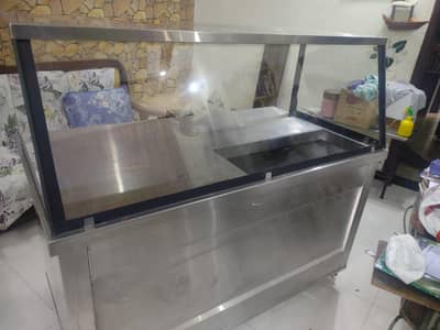 stainless steel counter for restaurant and food shops contact