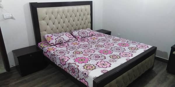 Bed with dressing table for sale