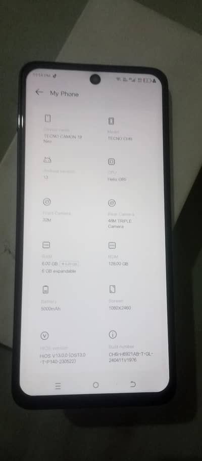 Tecno CAMON 19 Neo