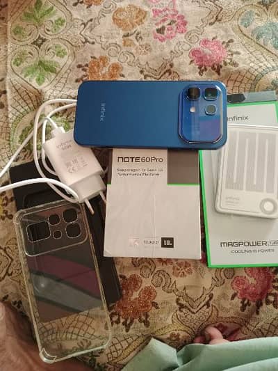 Infinix Note 60 pro 12/256GB 5g with Full Box condition 10/