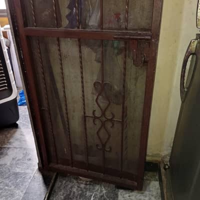 heavy iron door for kitchen