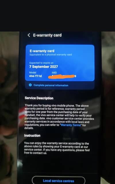 Vivo Y11d