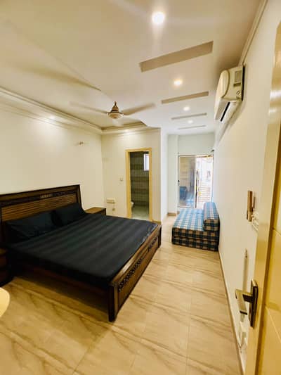 One bed furnished apartment available for rent bahria town civic center phase 4 Rawalpindi