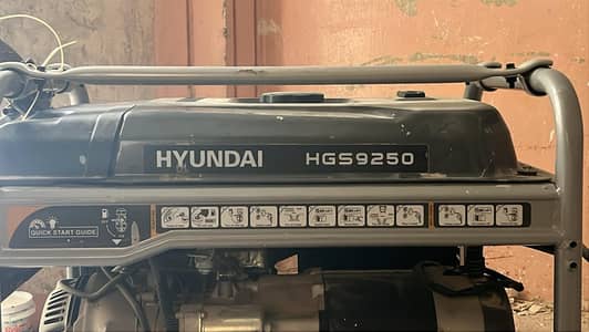 Hyundai 8 kw Generator for sale