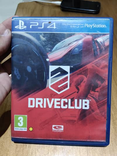 Driveclub Ps4 Disk 10/10
