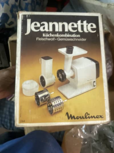 Moulinex meat grinder vegetable cutter made in France