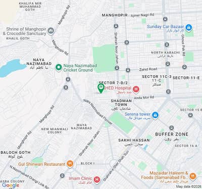 Prime Location Residential Plot For Urgent Sale 240 Square Yards In North Karachi - Sector 7-D3 Main Road Facing Plus 60 Gaz Extra Land