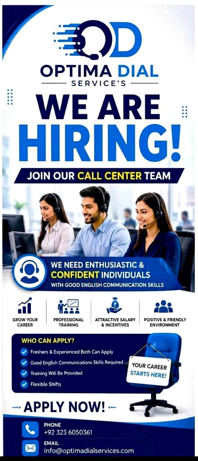 call center Representative Experience 0