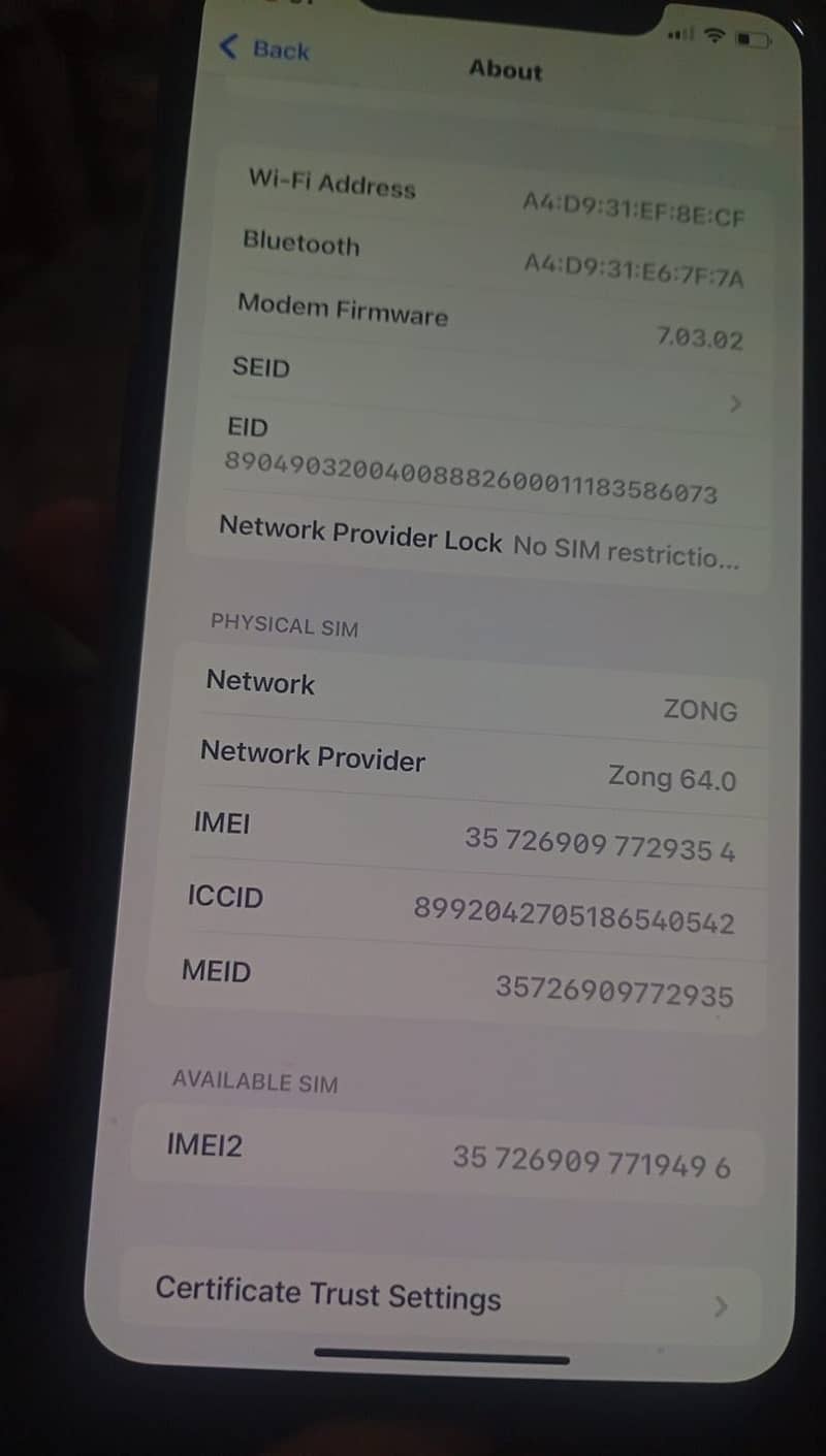 Iphone XS Max 4