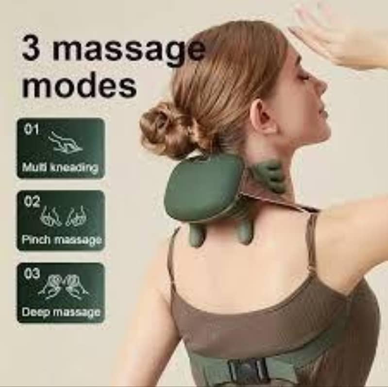 Multi-functional Neck Massager, shoulder massager with Heating 3