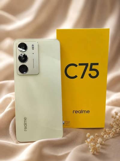 Realme C75 in full warranty new complete box