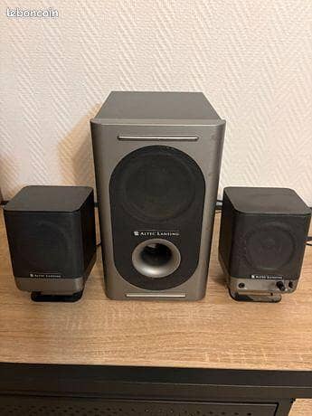Altec Lansing 221 2.1 Speaker System + Power Supply Included