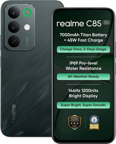 **Realme C85 8+8GB RAM / 256GB – 10/10 Condition**