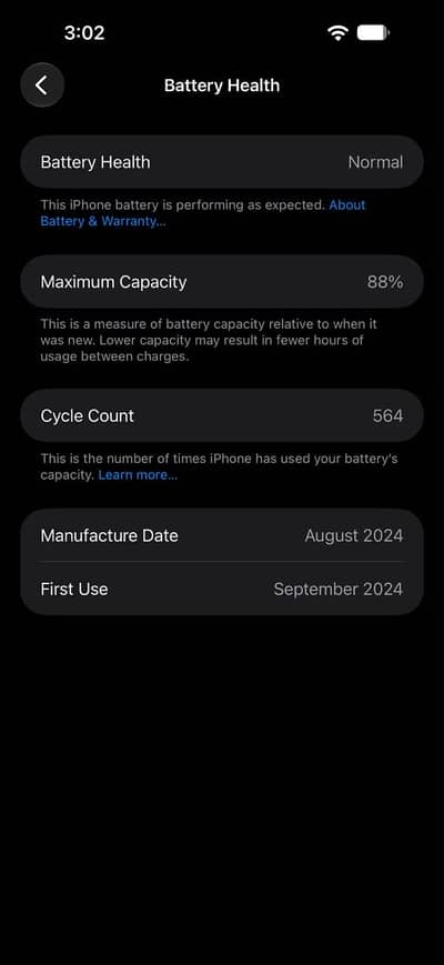 Iphone 16 pro max 256GB NON APPROVED