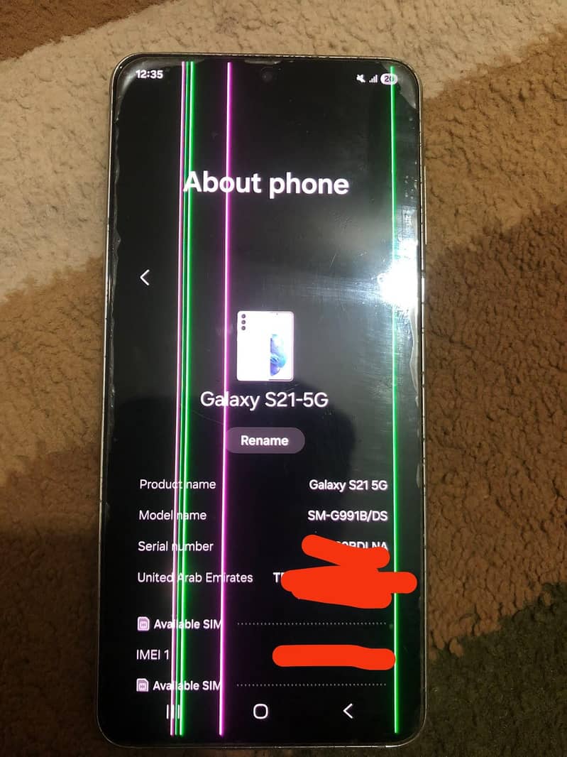 Samsung Mobile S21 2