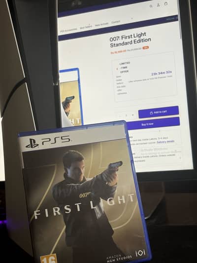 First Light 007 PS5 - Slightly used available New also available