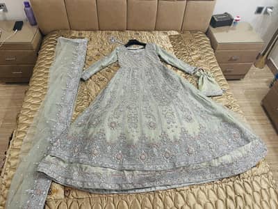 Walima double maxi pista green color