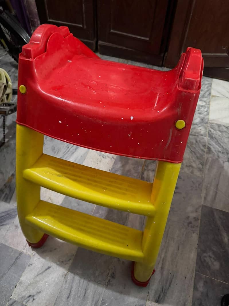used kids slide 0