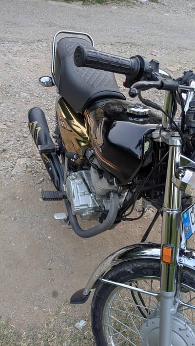 Honda Gold 125 salf start