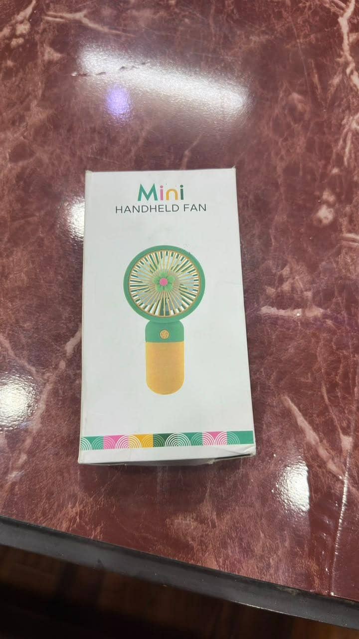 Mini Handheld Portable Fan, Chargeable, 1
