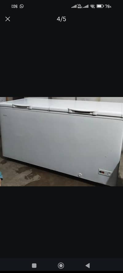 haier deep freezer