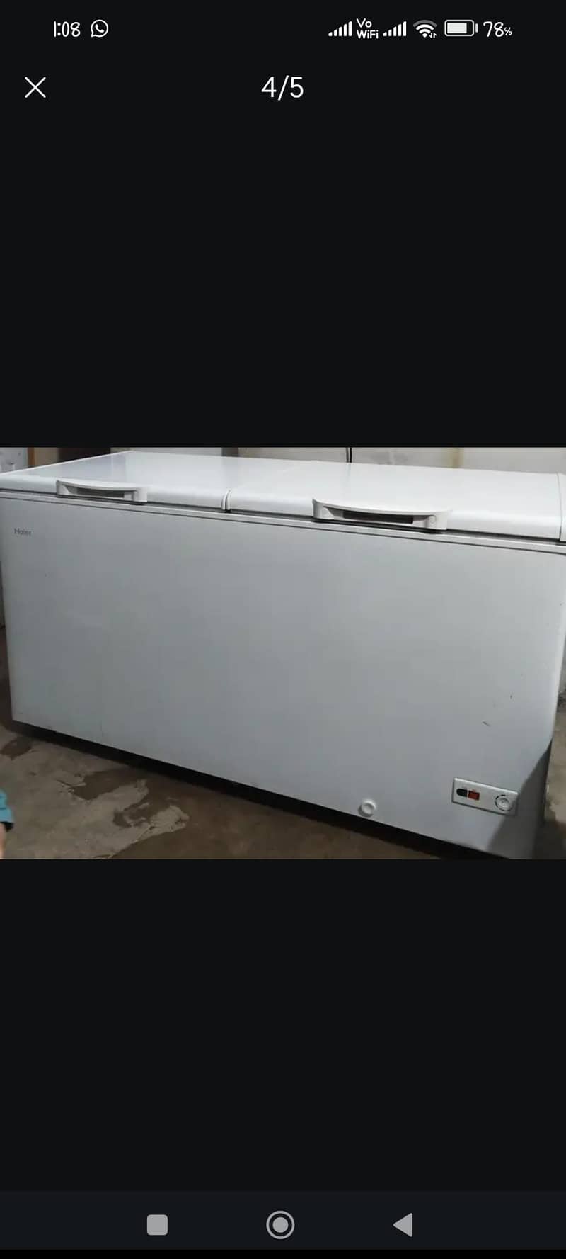 haier deep freezer 0