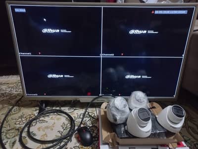DAHUA 4 CHANEL SATUP