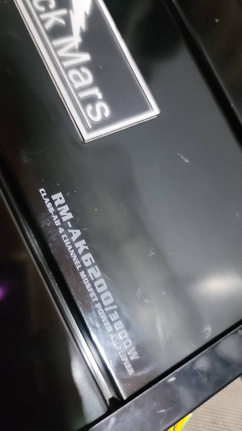 Woofer + Amplifier 2