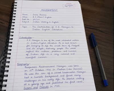 Assignment writer