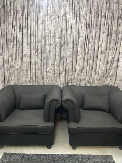 2 Sofa Seats with Matching Centre Table for Sal