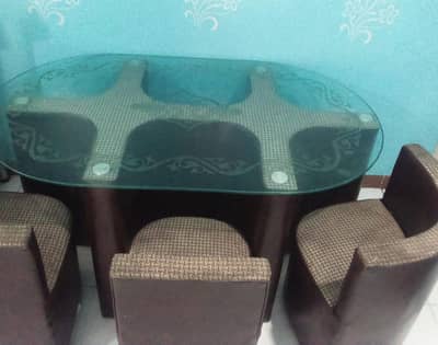 6 seater dining table