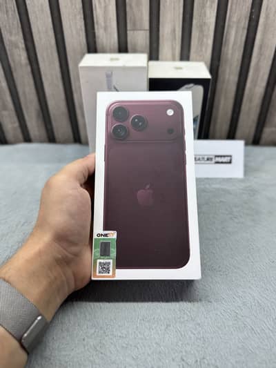 18 Pro Max | 256GB | PTA Approved | Burgundy | Box Pack | Apple iPhone