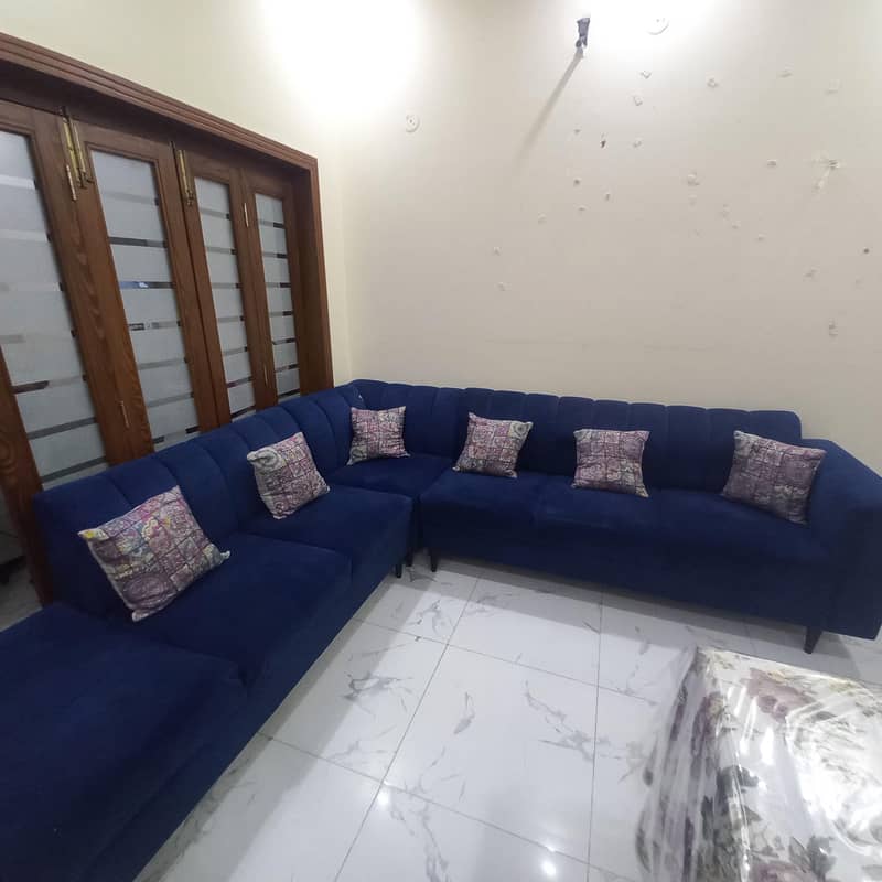 L shaped Sofa Set 0
