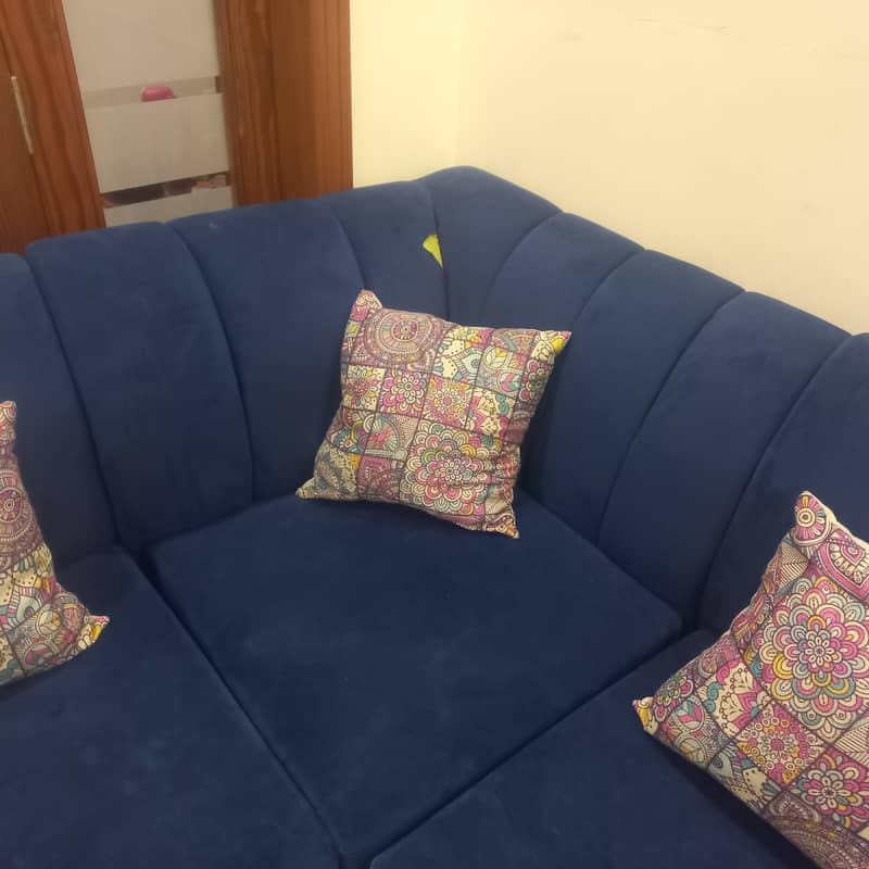 L shaped Sofa Set 5