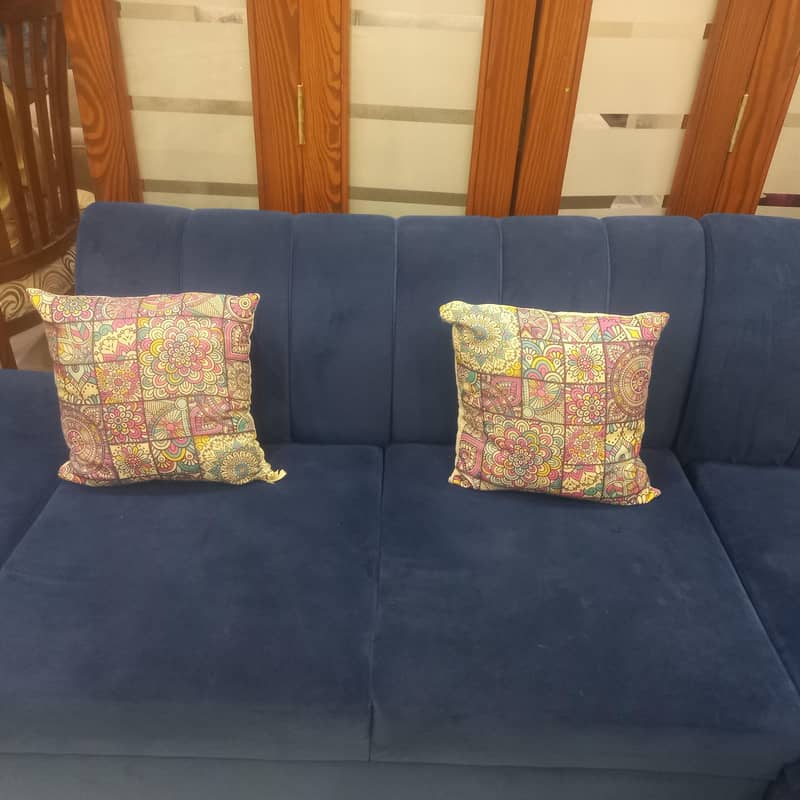 L shaped Sofa Set 6