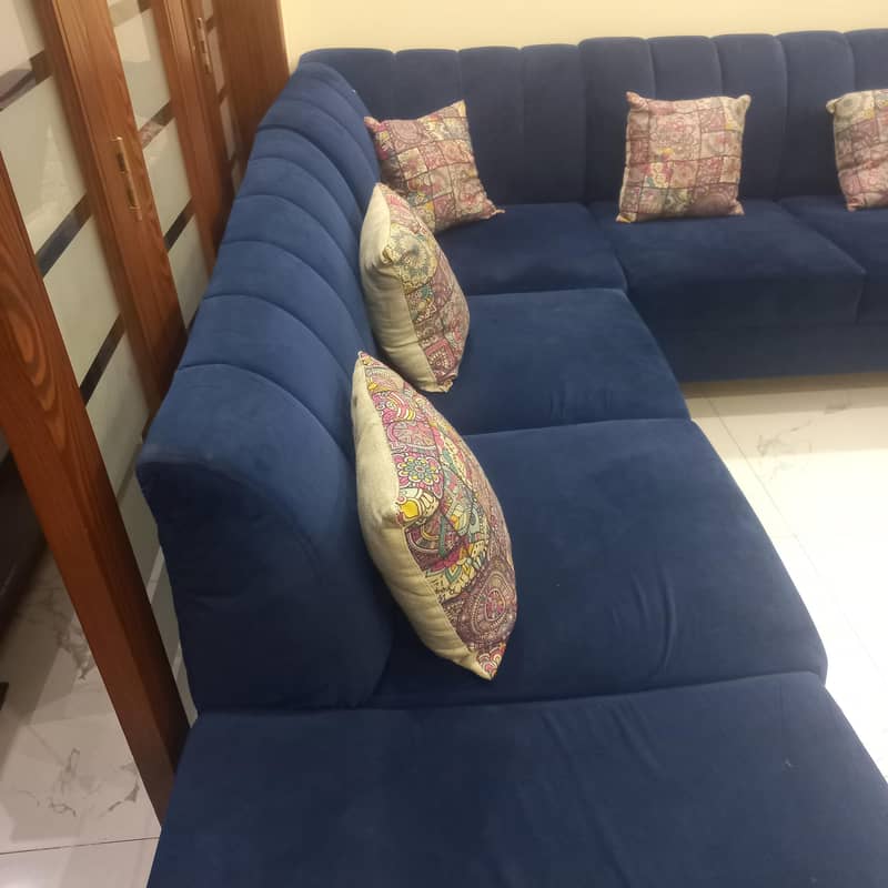 L shaped Sofa Set 7