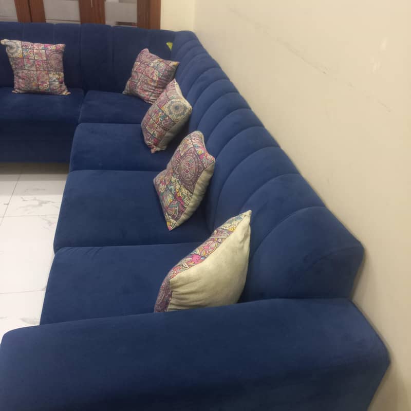 L shaped Sofa Set 8