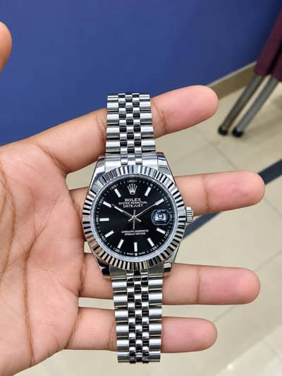 Rolex Datejust Style Watch – Stainless Steel Jubilee Bracelet