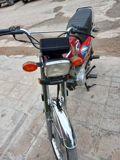 honda cg125 red color