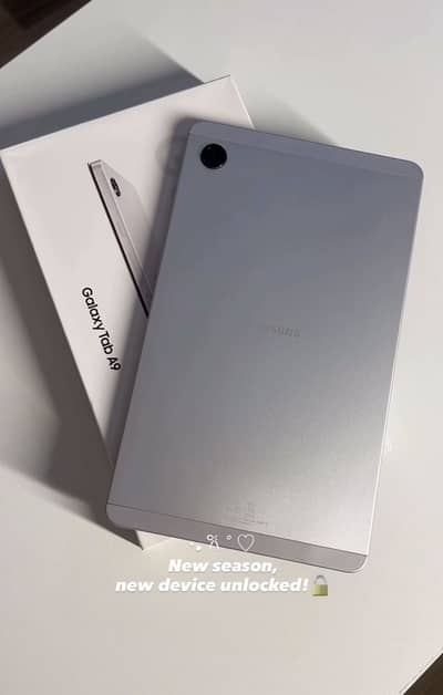 Samsung Tab A9 Sim 4/ 128  PTA Tablet