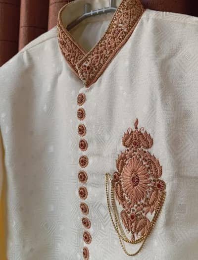 Sherwani for sale cream color